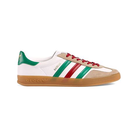 adidas x gucci gazelle sneaker b t|Adidas X Gucci white.